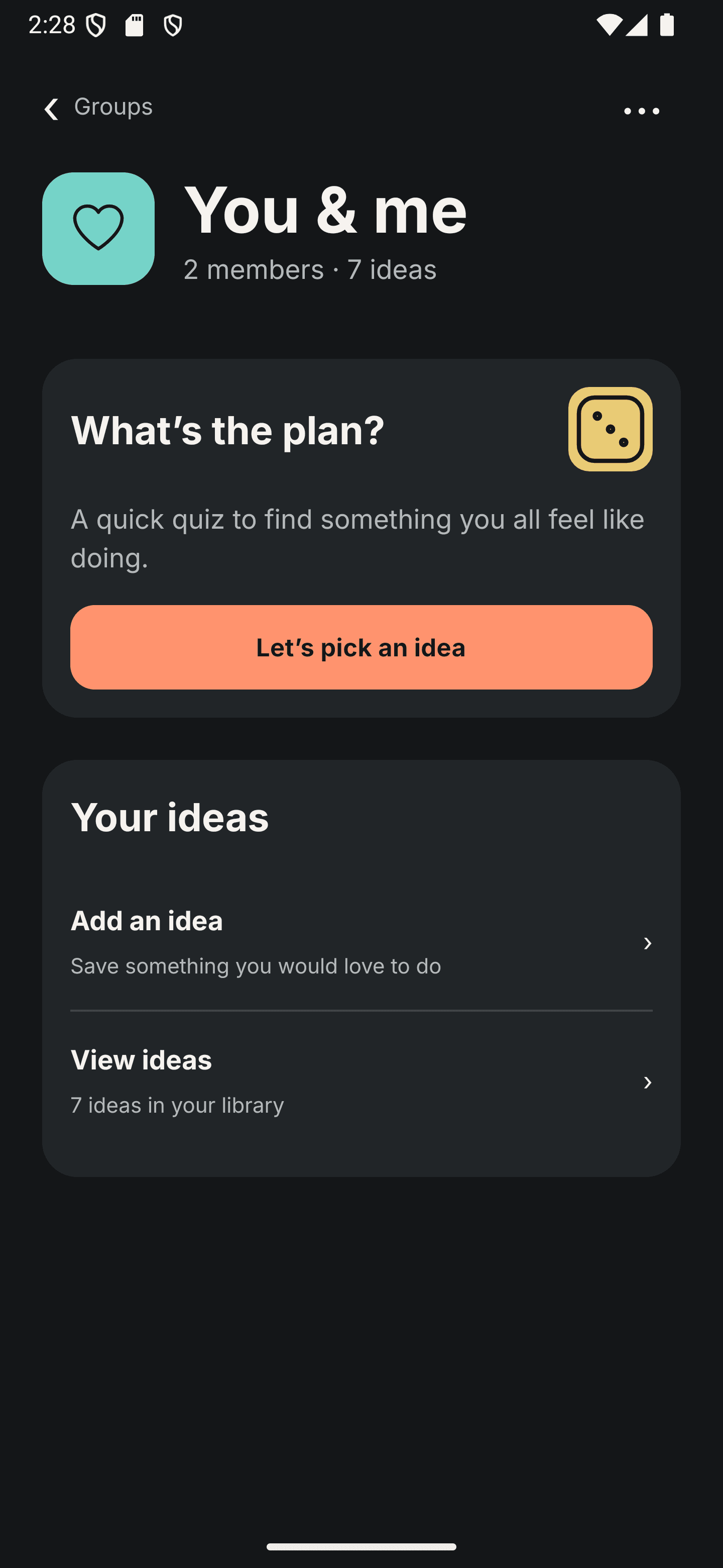 Start with your people. in the Unfaff app